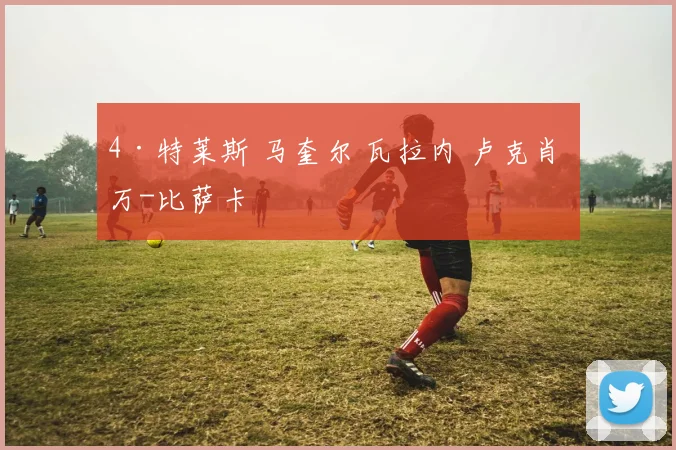 4·特莱斯 马奎尔 瓦拉内 卢克肖 万-比萨卡