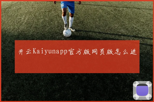 开云Kaiyunapp官方版网页版怎么进